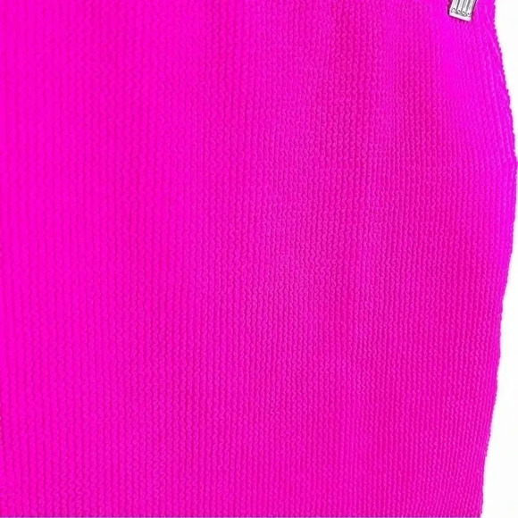 NWT Good American Hawaiian Pink Good Always Fits Swim Skirt, Size 1-2 (2) - Picture 4 of 10